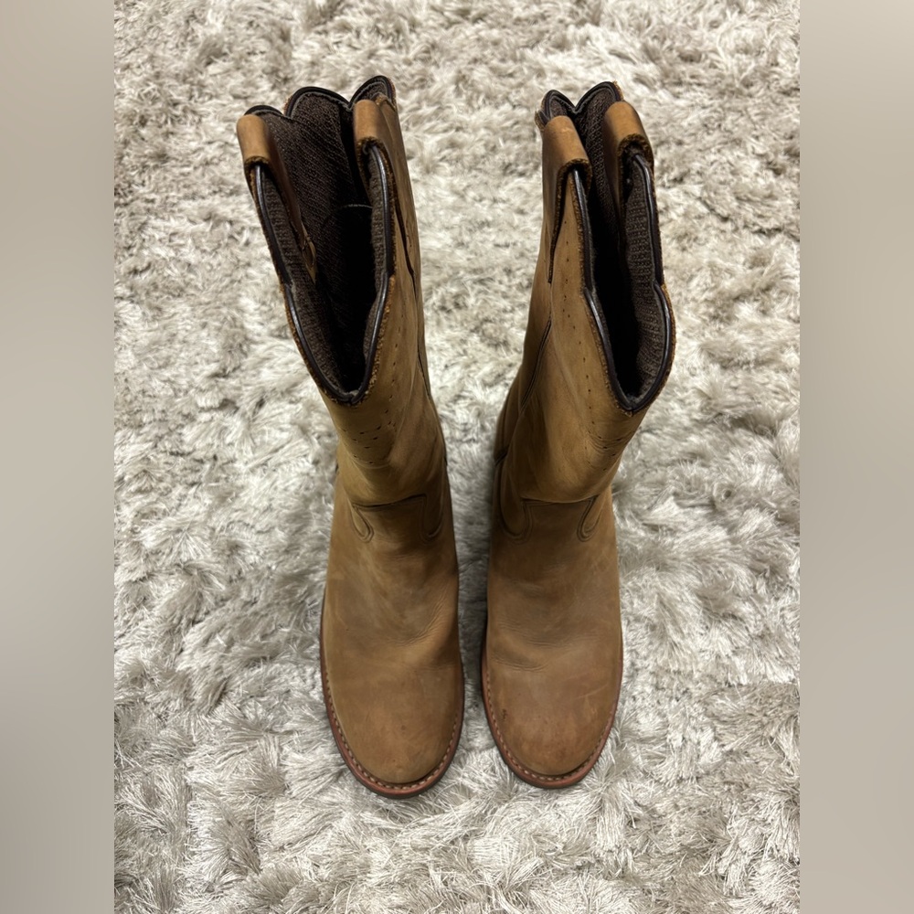 *** NOT FOR SALE Redhead Brown Leather Boots Men’s sz9